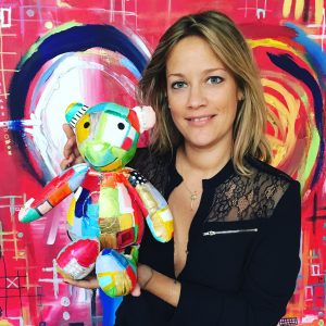 Ours peind par Caroline Faindt