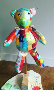 Ours peind par Caroline Faindt