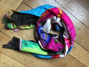 foulards etoles caroline faindt peintures