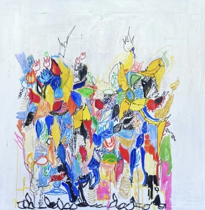 Toile Caroline Faindt