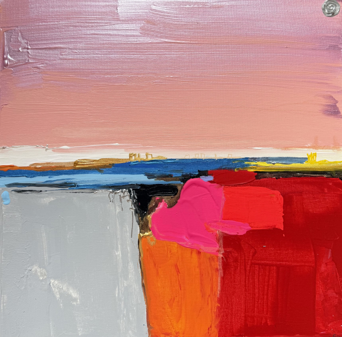 horizons ardents toile. caroline faindt