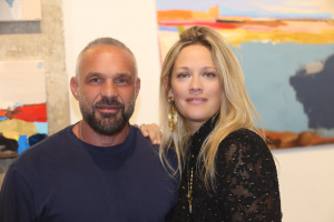 caroline faindt phillipe bas vernissage