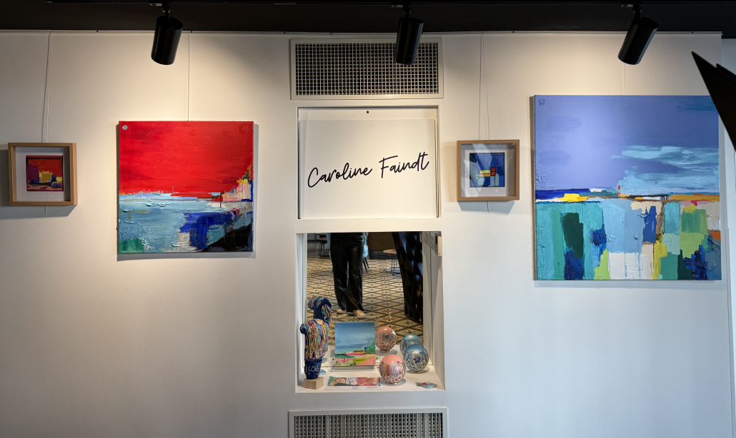 Caroline Faindt exposition les deux girafes